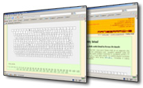 Immagine delle pagine dello script html-entity